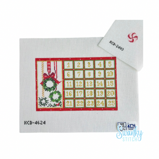 Tiny Advent Calendar with Peppermint Piece