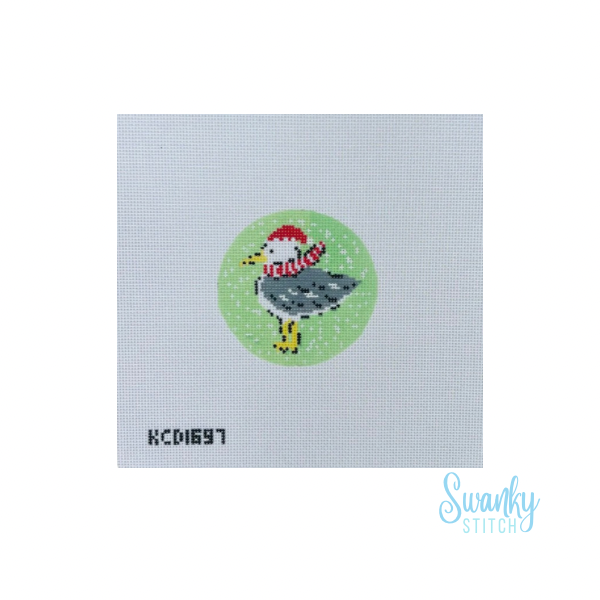 Christmas Seagull Ornament