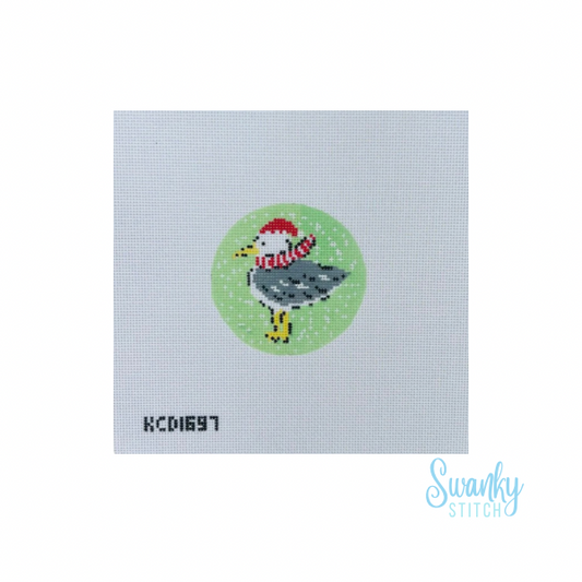 Christmas Seagull Ornament
