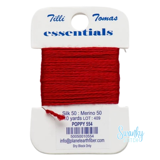 Essentials Cards 554 Poppy