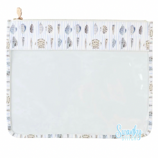 Seashell Stripes Project Bag