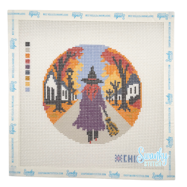 Halloween Witch Canvas