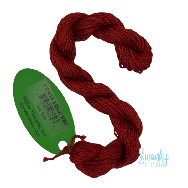 Vineyard Silk C-019 Brick Red