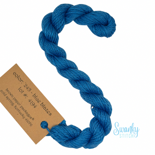 Silk & Ivory 245 Blue Blazes