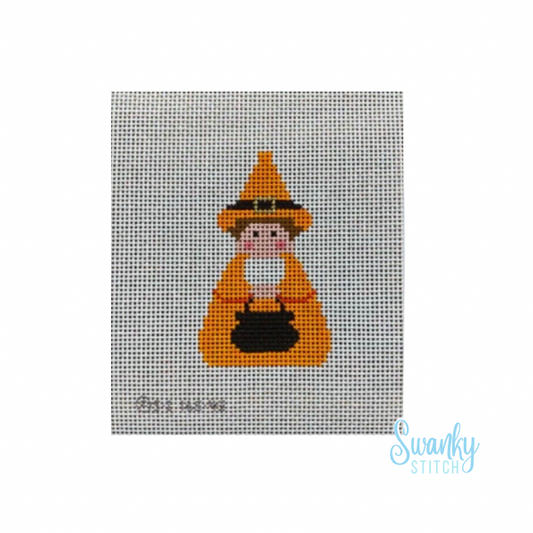 Stitch It Angels Orange Witch Angel
