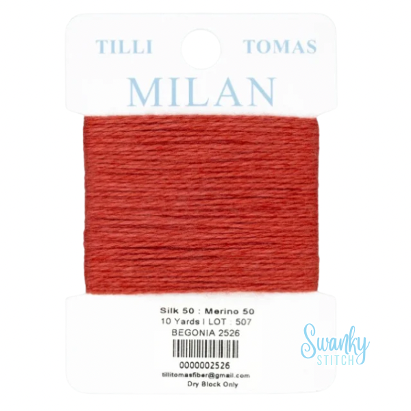 Milan Cards 2526 Begonia