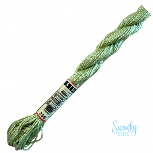 DMC 5 Pearl Cotton 3348 Scallion