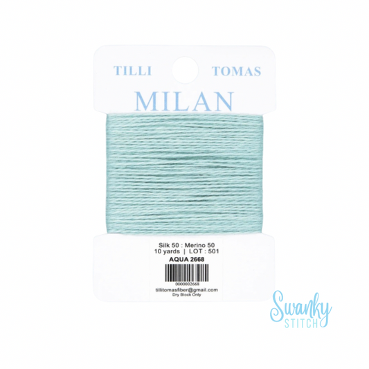 Milan Cards 2668 Aqua