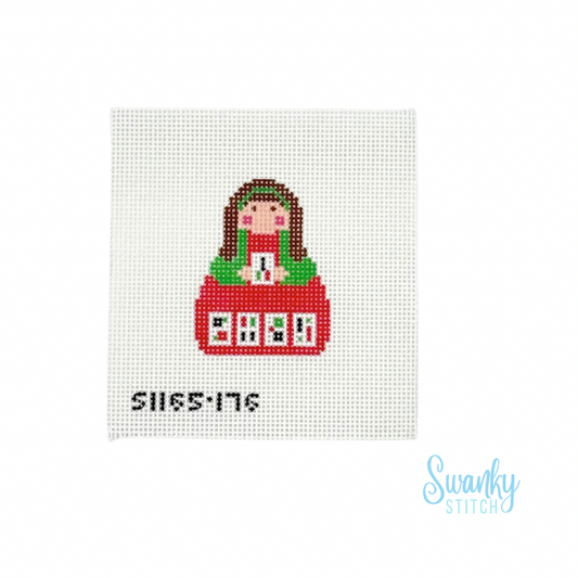 Stitch It Angels Mahjong Angel