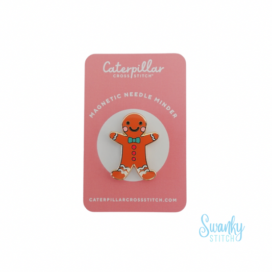 Gingerbread Magnetic Needle Minder: Gingerbread needle minder only