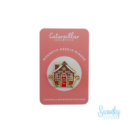 Gingerbread House Magnetic Needle Minder