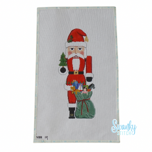 Nutcracker, Santa with Bag of Toys, 18" Stand-up - 13 Mesh