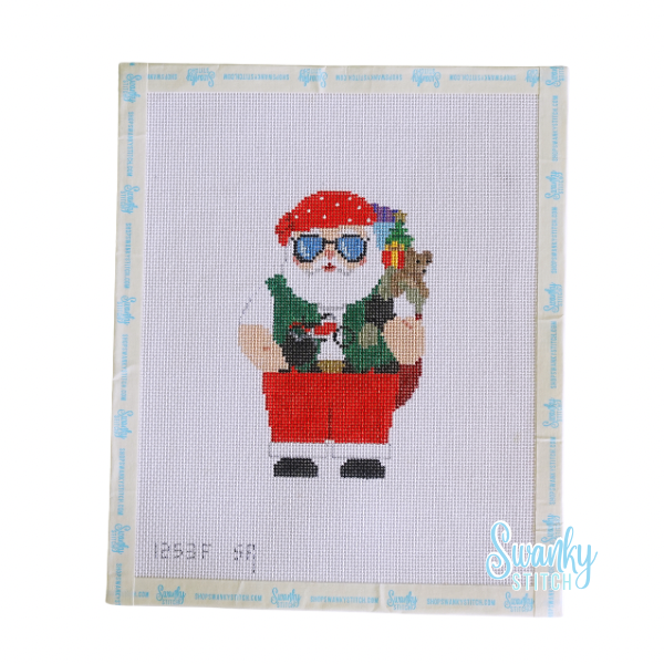 Motorcycle Santa - 18 Mesh