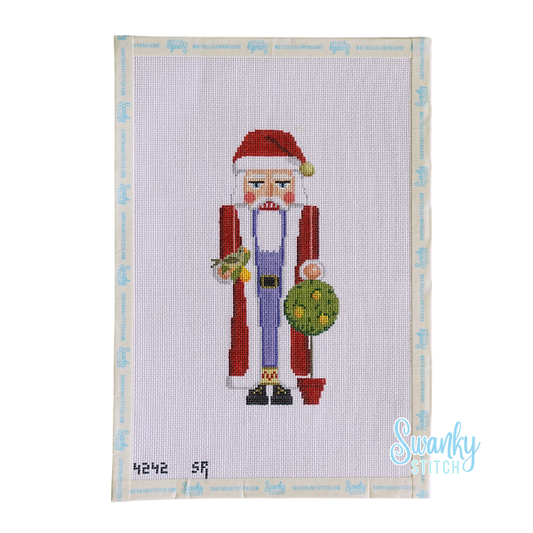Nutcracker, Pear Tree Santa - 18 mesh