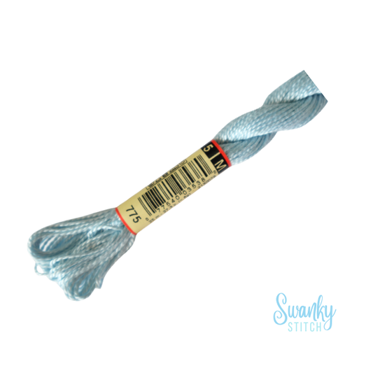 DMC 5 Pearl Cotton 775 Blue Summer Rain
