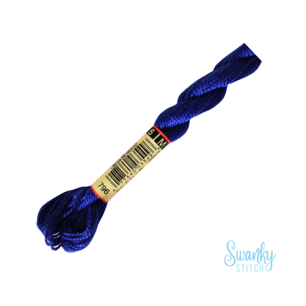 DMC 5 Pearl Cotton 796 Sévres Blue