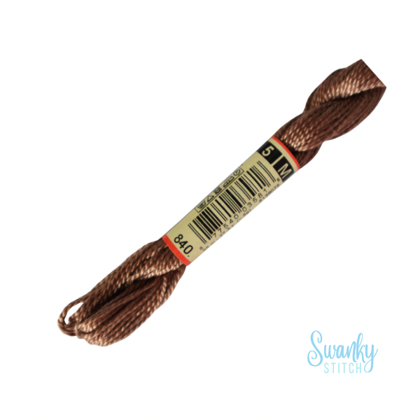 DMC 5 Pearl Cotton 840 Country Mouse