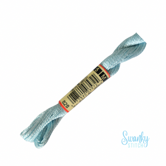 DMC 5 Pearl Cotton 828 Sea Air