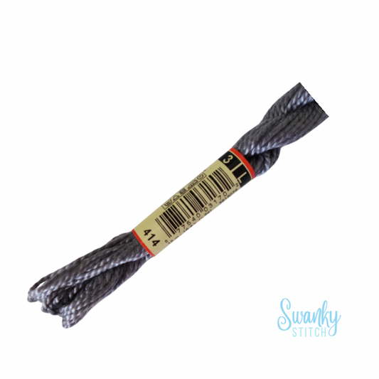 DMC 3 Pearl Cotton 414 Lead
