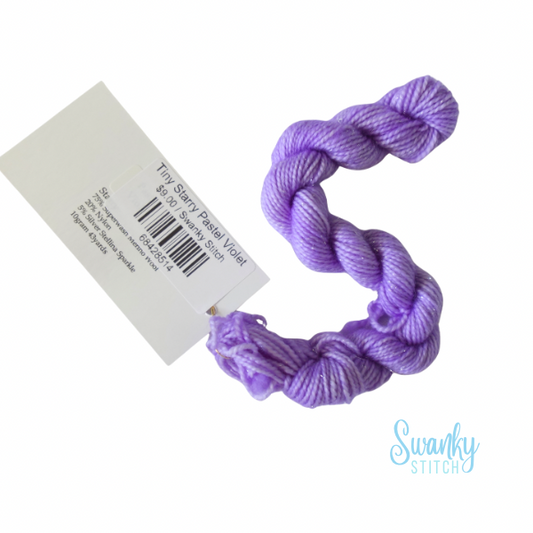 Tiny Starry Pastel Violet