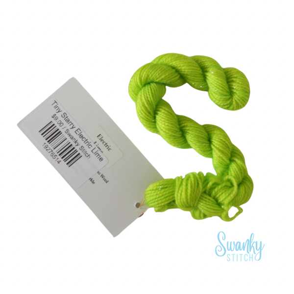 Tiny Starry Electric Lime