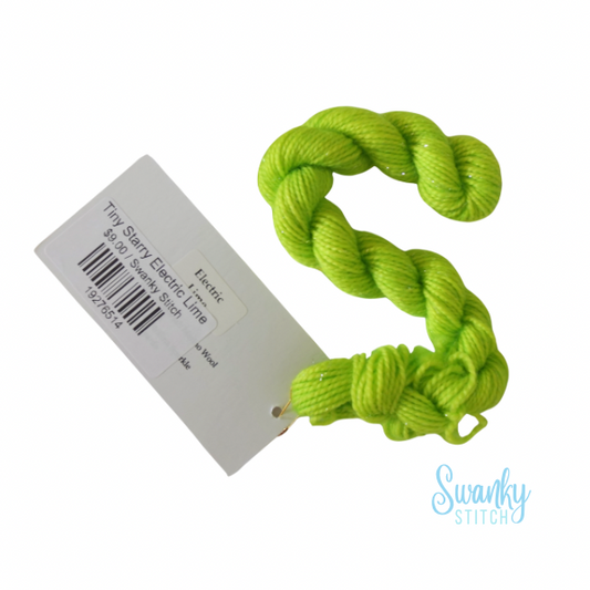 Tiny Starry Electric Lime