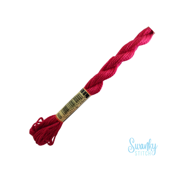 DMC 3 Pearl Cotton 600 Radish