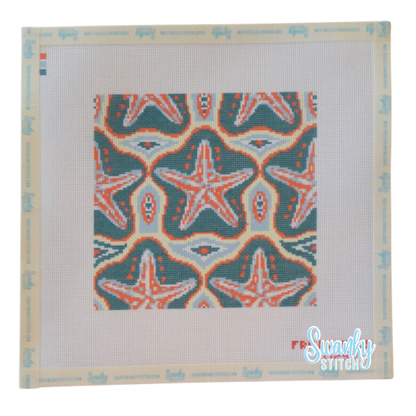 Frilly Lillies Starfish Pattern
