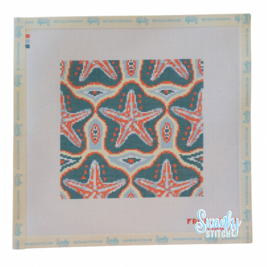 Frilly Lillies Starfish Pattern