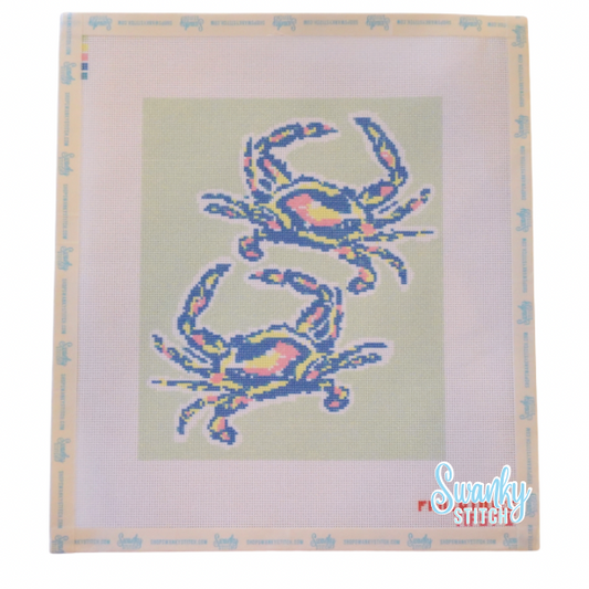 Frilly Lillies Twin Crabs