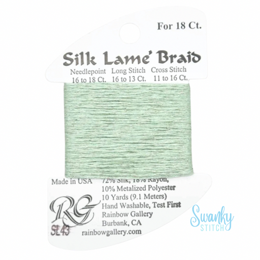 Silk Lamé Braid 18 SL43 Lite Mint
