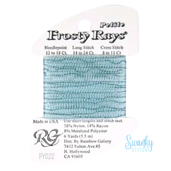 Petite Frosty Rays PY022 Aqua Gloss