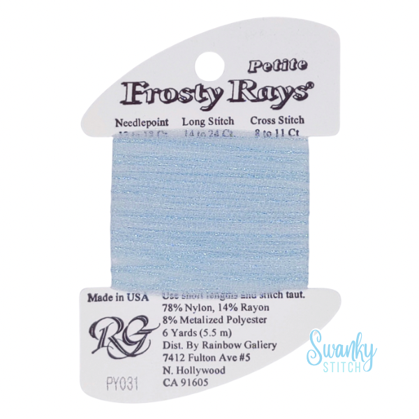 Petite Frosty Rays PY031 Lite Blue Blush