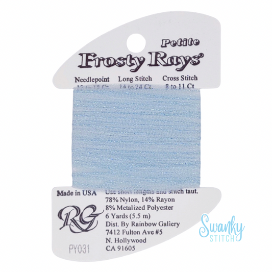 Petite Frosty Rays PY031 Lite Blue Blush