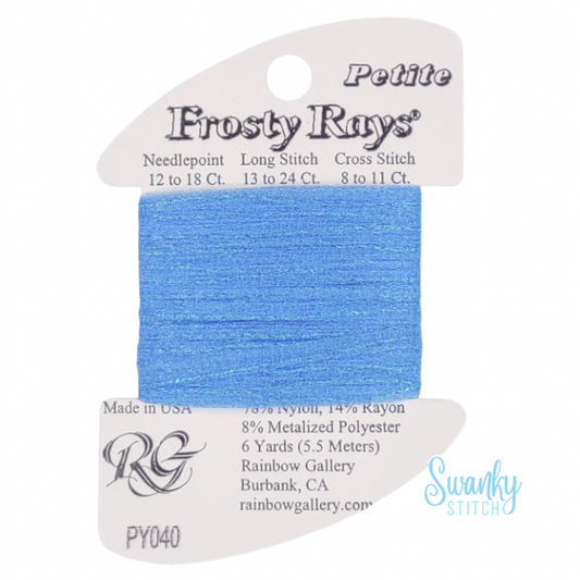 Petite Frosty Rays PY040 Medium Blue
