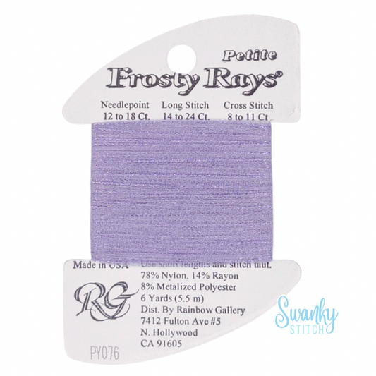 Petite Frosty Rays PY053 Medium Periwinkle