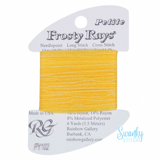 Petite Frosty Rays PY102 Yellow Pearl