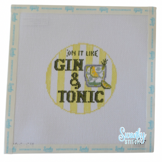 Happier Hour Coaster- Gin and Tonic