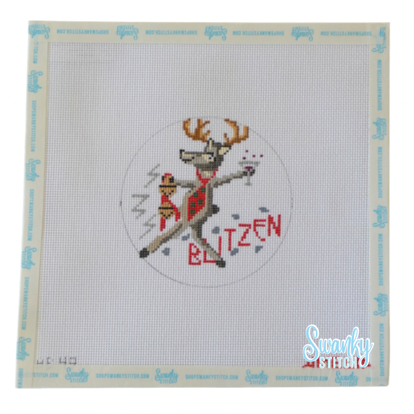 Reindeer Series- Blizten Ornament