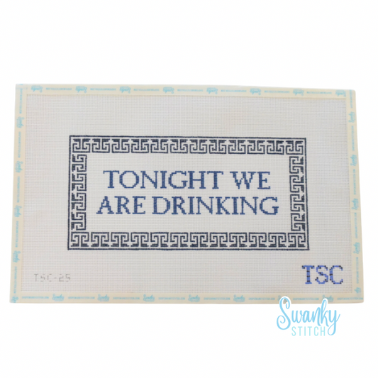 Tonight We Are Drinking Pillow