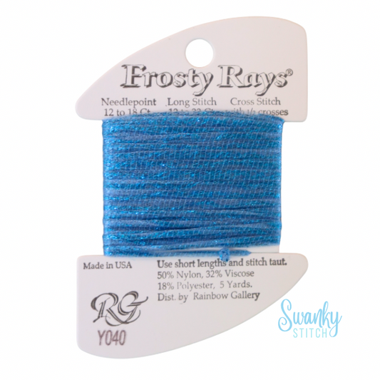 Frosty Rays Y040 Medium Blue Gloss