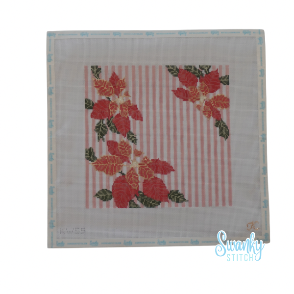Poinsettia Pillow