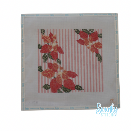 Poinsettia Pillow