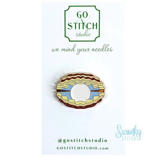 Scallop Pearl Needle Minder