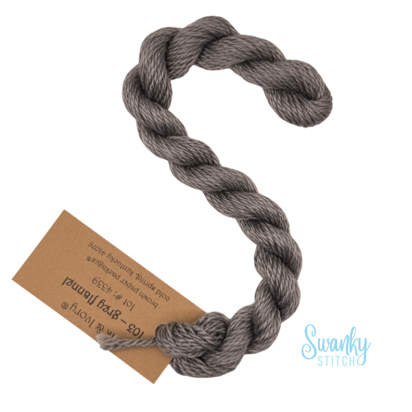 Silk & Ivory 103 Grey Flannel