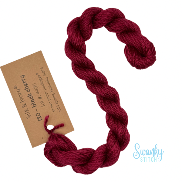 Silk & Ivory 120 Black Cherry