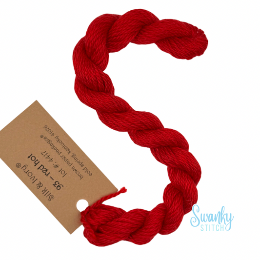 Silk & Ivory 11 Really Red