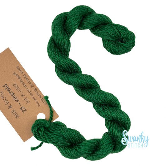 Silk & Ivory 25 Emerald
