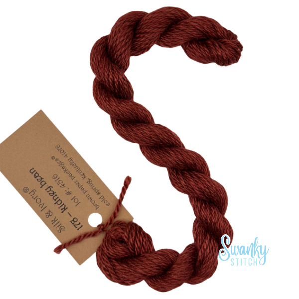 Silk & Ivory 178 Kidney Bean