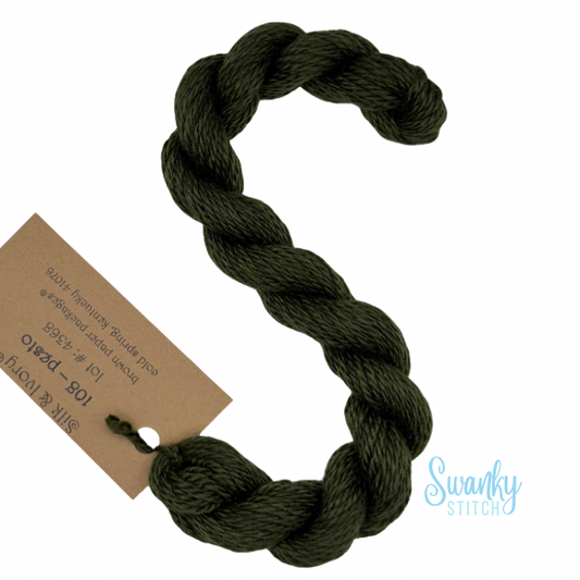 Silk & Ivory 108 Pesto